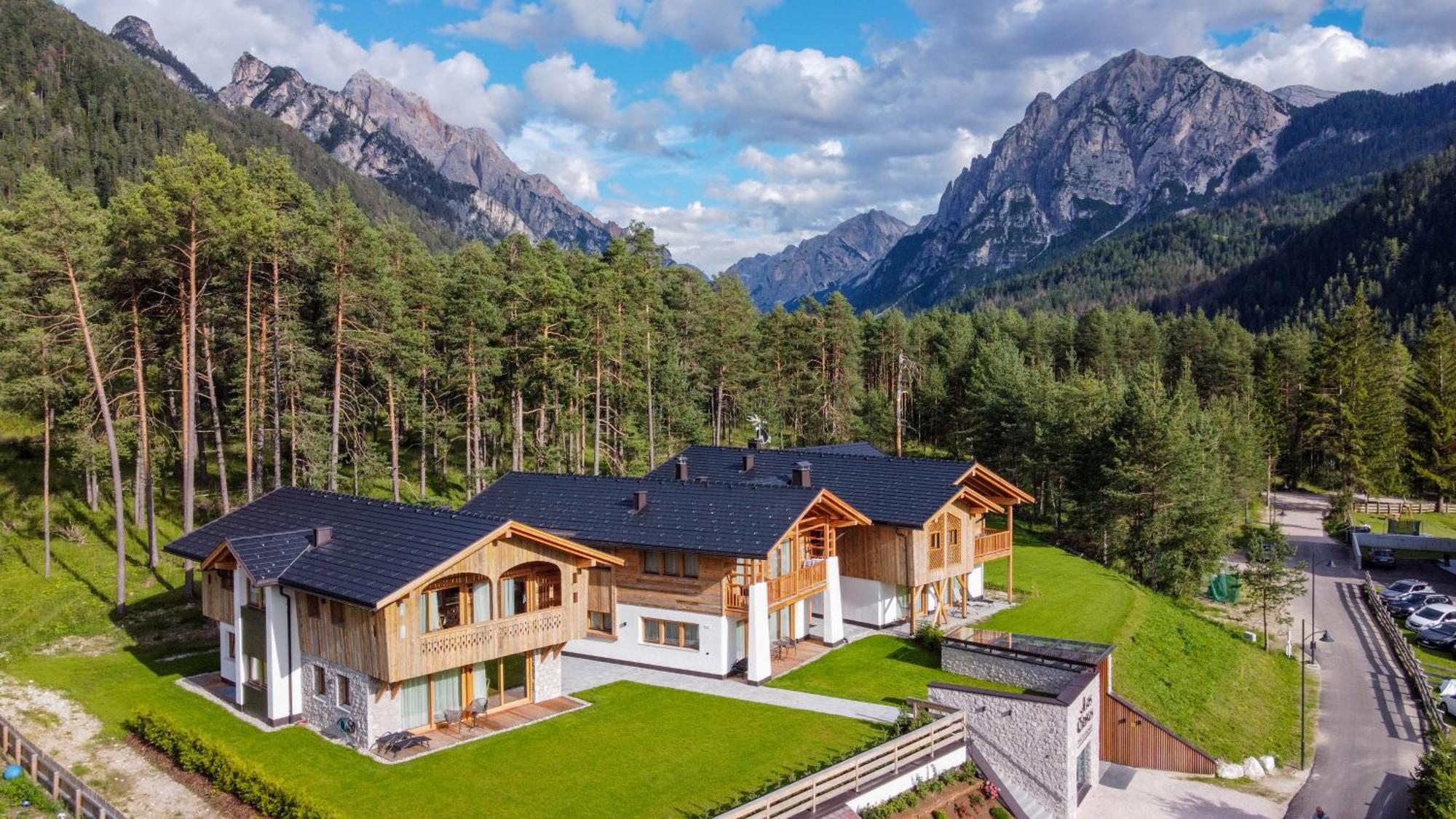 Les Ciases Chalets Dolomites Сан-Виджилио-ди-Мареббе Экстерьер фото